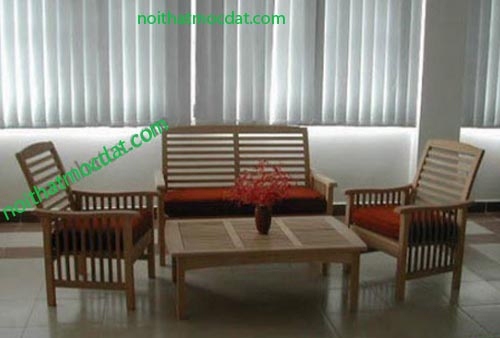 GHẾ SOFA GỖ ĐẸP MS 08