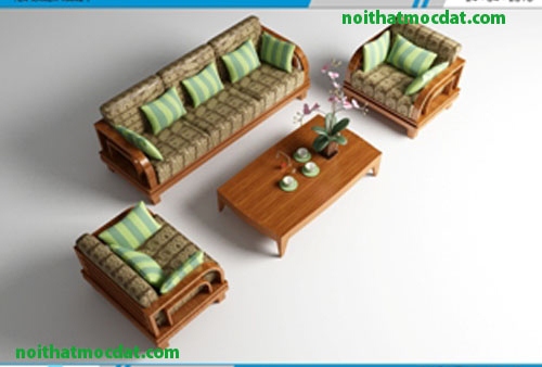 GHÊ SOFA GỖ ĐẸP MS 36