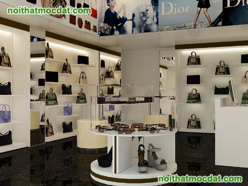 Nhận đóng tủ kệ showroom