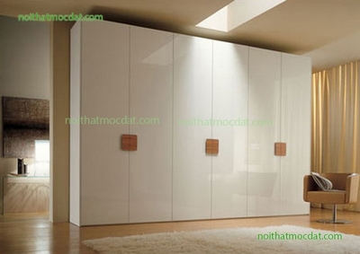 Tủ quần áo gỗ công nghiệp MDF phủ Melamine 