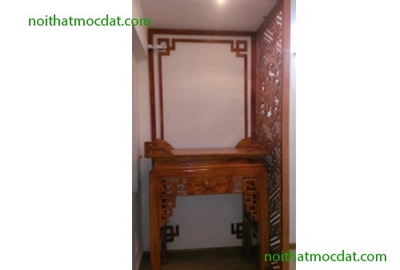 Vách ngăn cnc phòng thờ ms 009